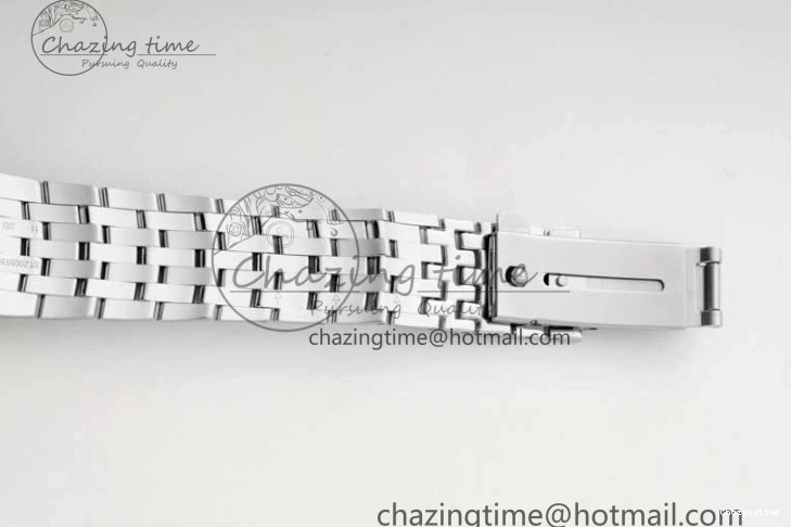 0123 De Ville SS DIWF 1:1 Best Edition Gray Dial SS Markers on SS Bracelet MIYOTA FlexibleFit 7851